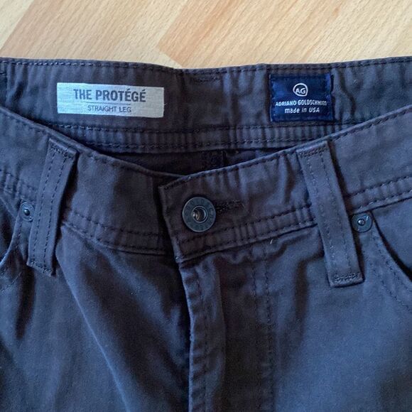 Adriano Goldschmied AG The Protege Straight Leg Brown Men’s Pants size 32/34 - Picture 6 of 15